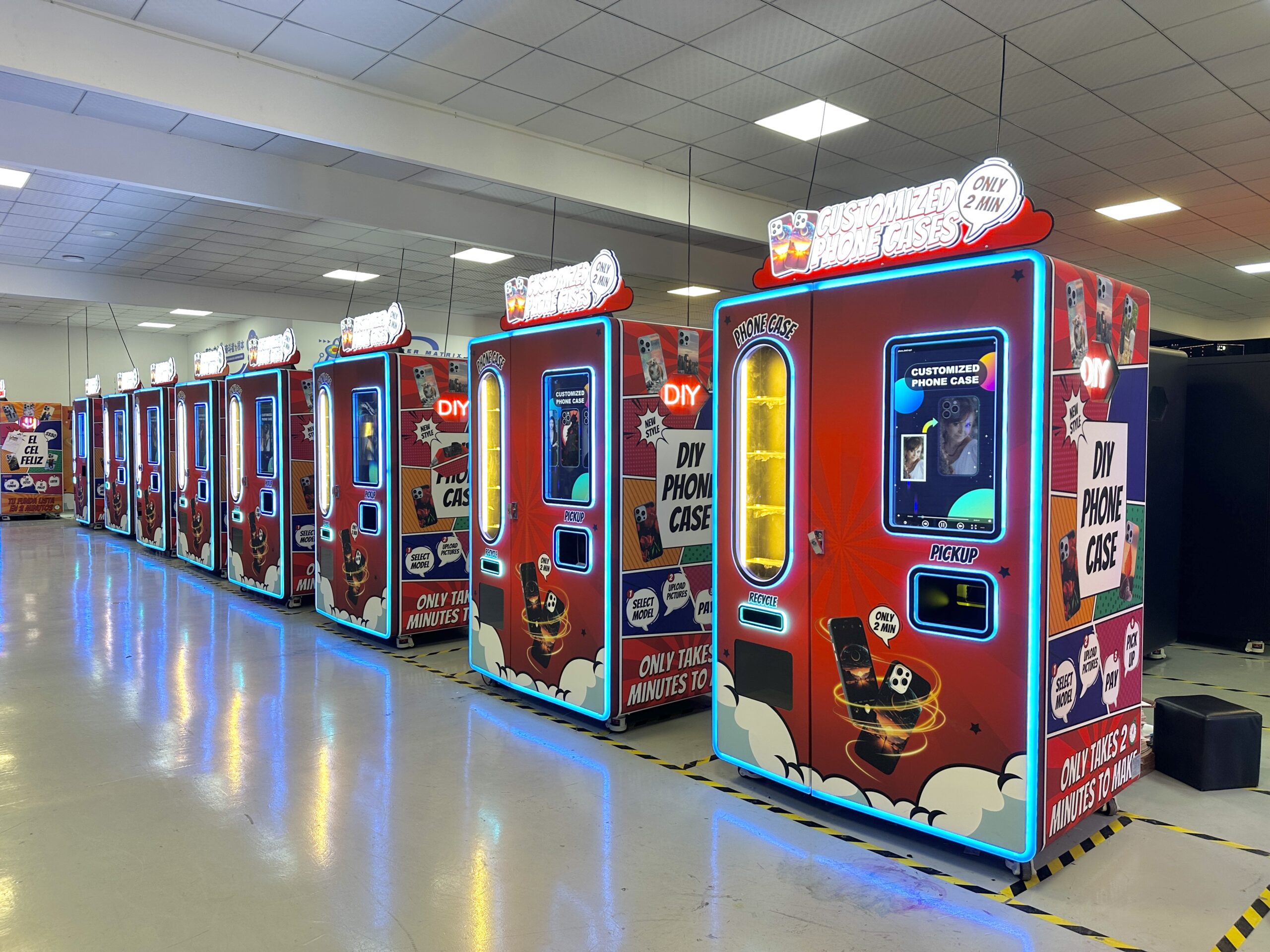 Phone Case DIY Vending Machine