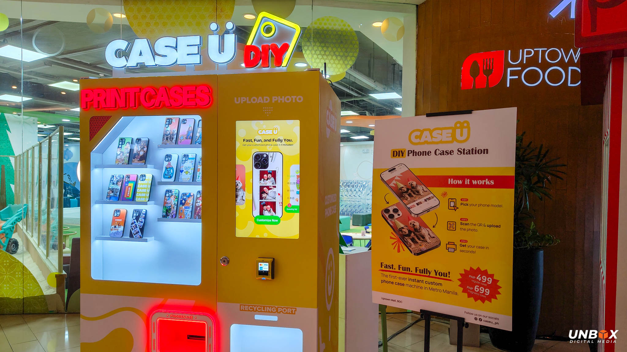 Phone Case DIY Vending Machine