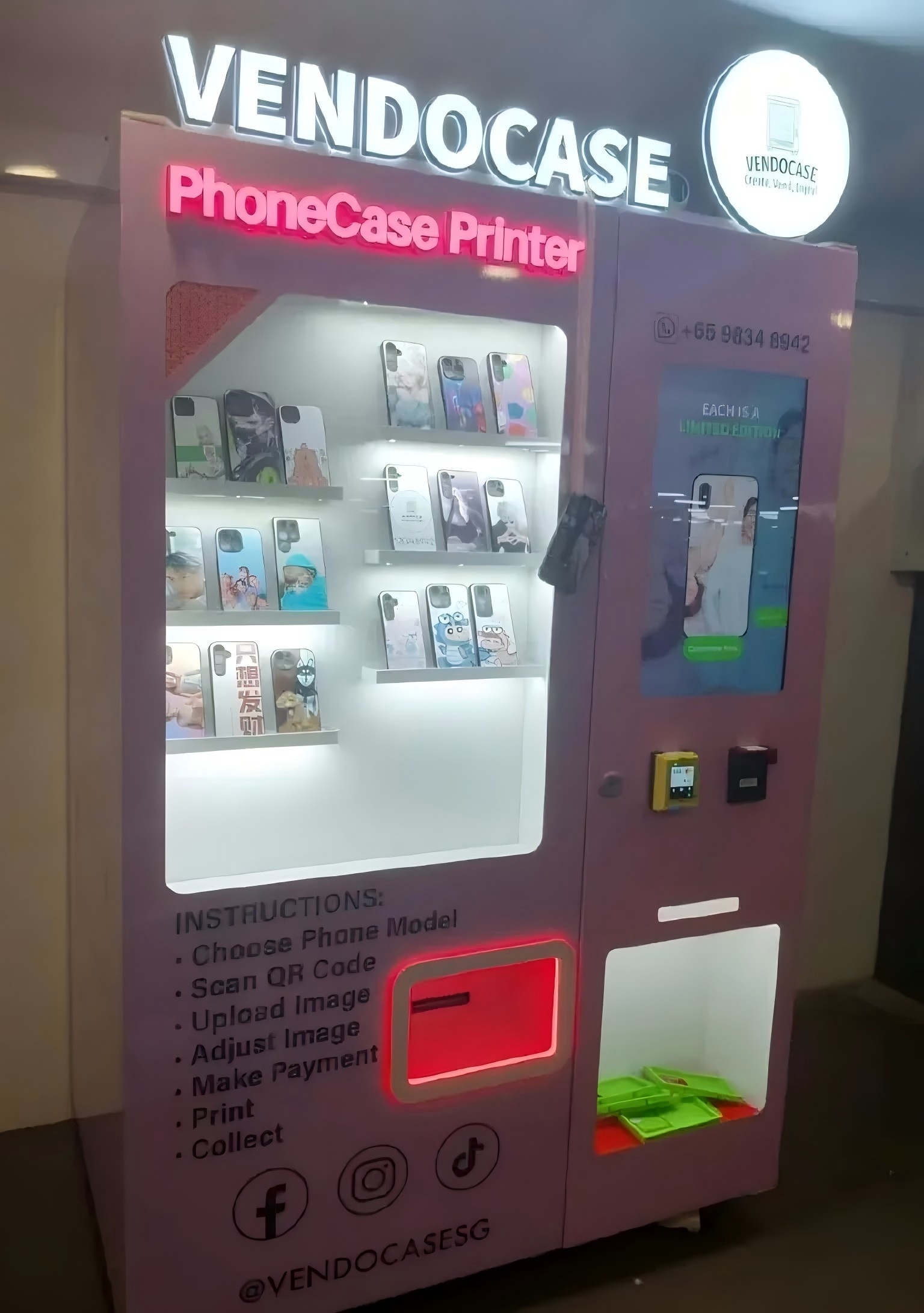 Phone Case Custom Vending Machine